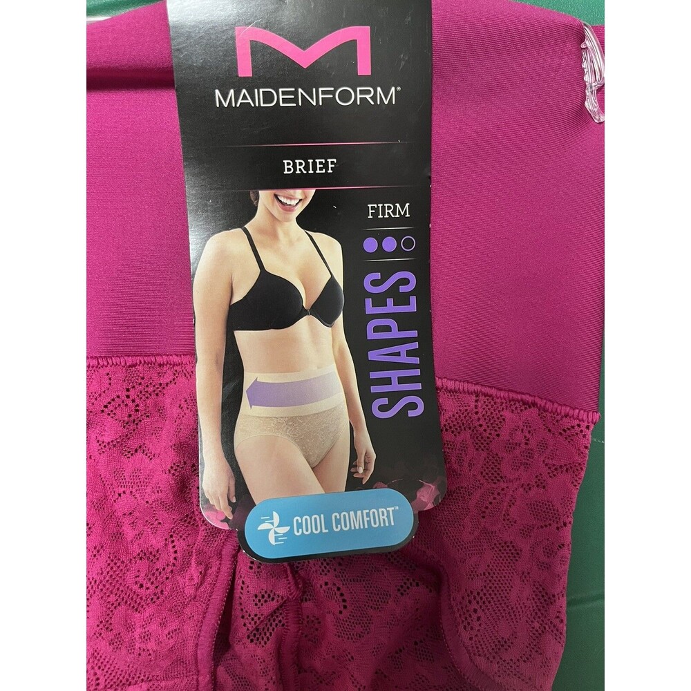 NWT Maidenform Tame Your Tummy Tailored Firm Brief Panty Shape wear Size Small - Picture 2 of 3
